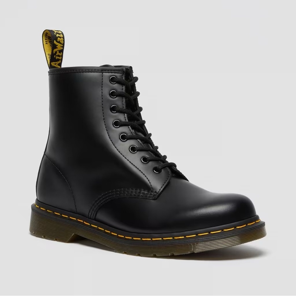 Dr Martens 1460 Smooth Leather Lace Up Boots